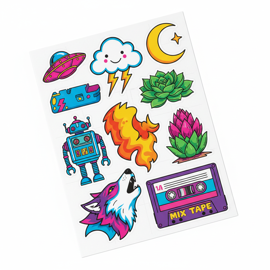 Custom Die-Cut Stickers