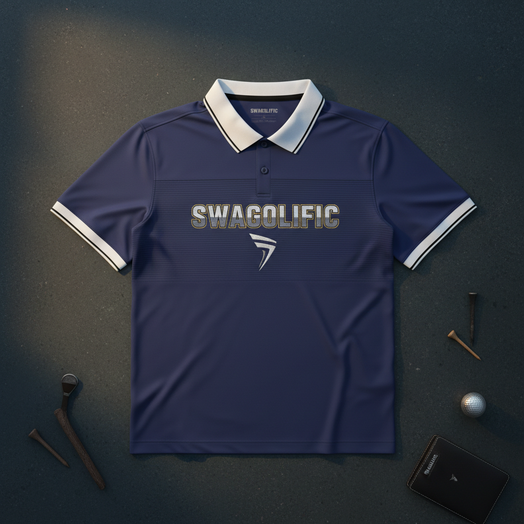 SWAGOLIFIC Golf Performance Polo