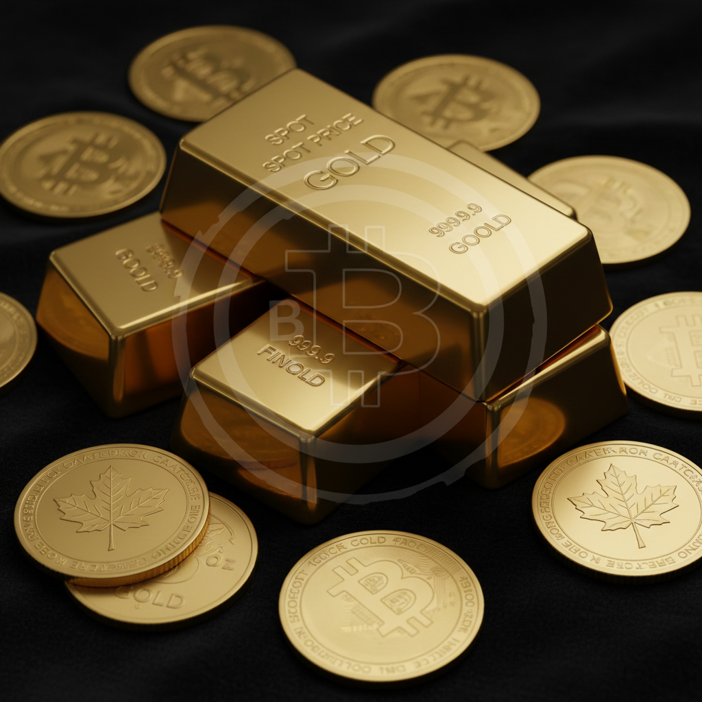 Gold bullion bars and coins — Buy at spot price with Bitcoin